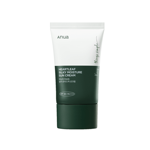 Heartleaf Silky Moisture Suncream 50 ml - Deiji Beauty