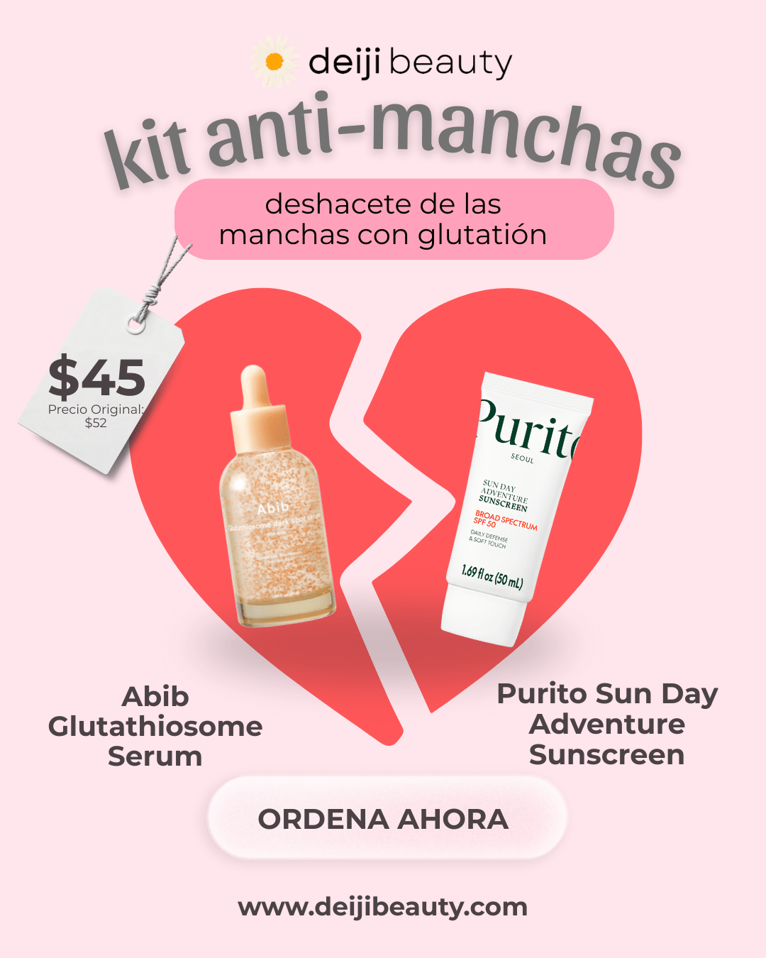 Kit Anti - manchas - Deiji Beauty