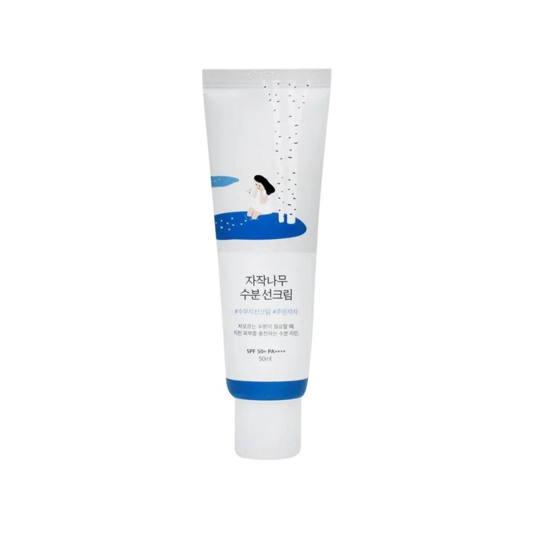 Round Lab Birch Juice Moisturizing Sun Cream 50ml - Deiji Beauty